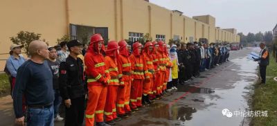 落实消防责任，防范安全风险-2023年中伦国际纺织城消防疏散救援逃生演习